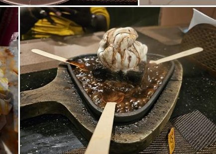 Sizzling brownie